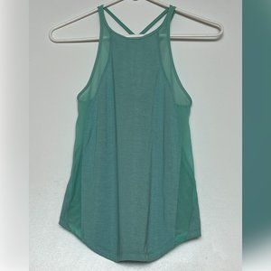 Lululemon Running Tank Size 2 Turquoise Green Blue